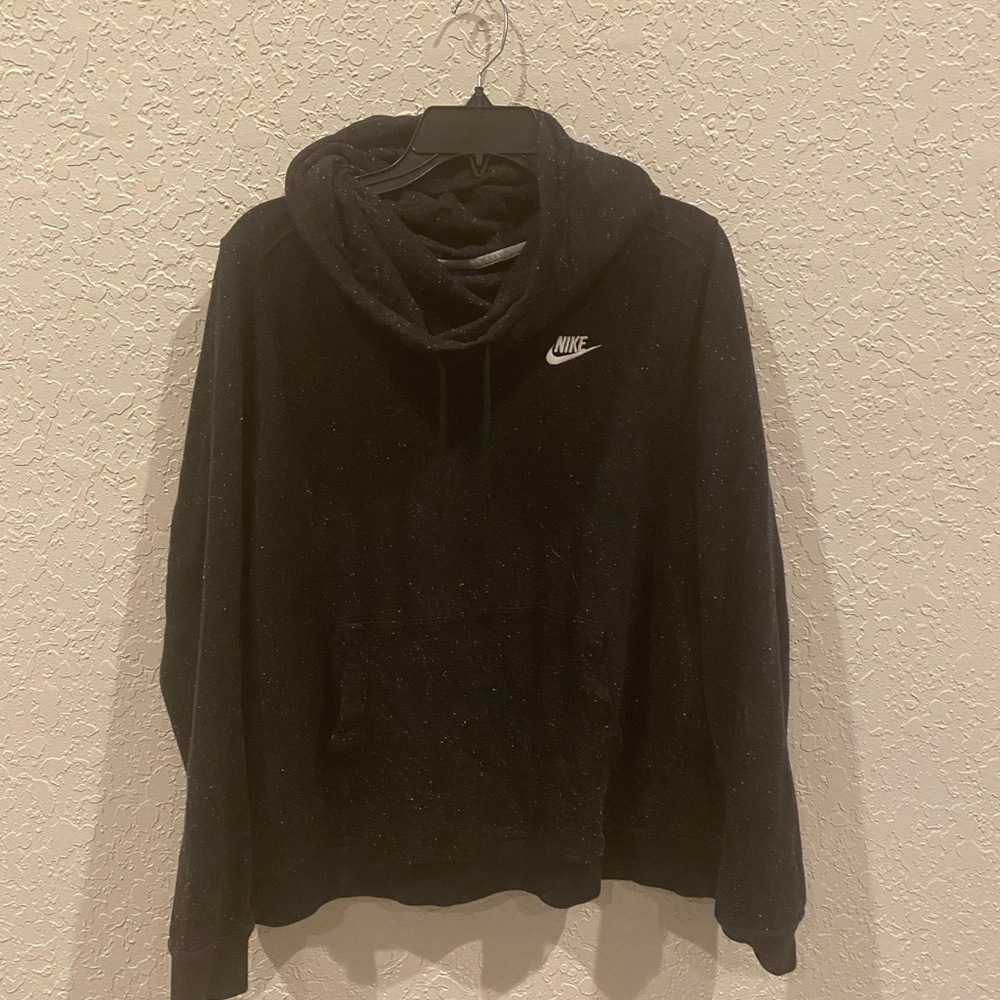Nike Black speckle hoodie